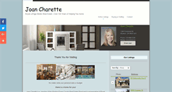 Desktop Screenshot of joancharette.com